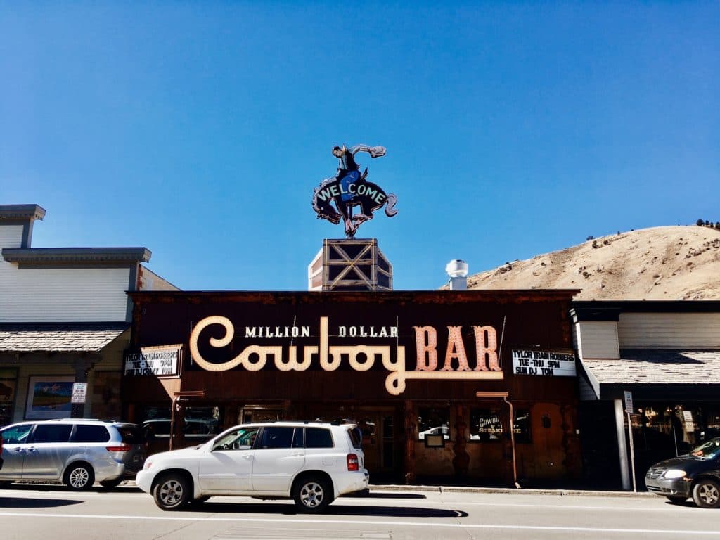 Cowboy Bar Jackson Hole Wyoming