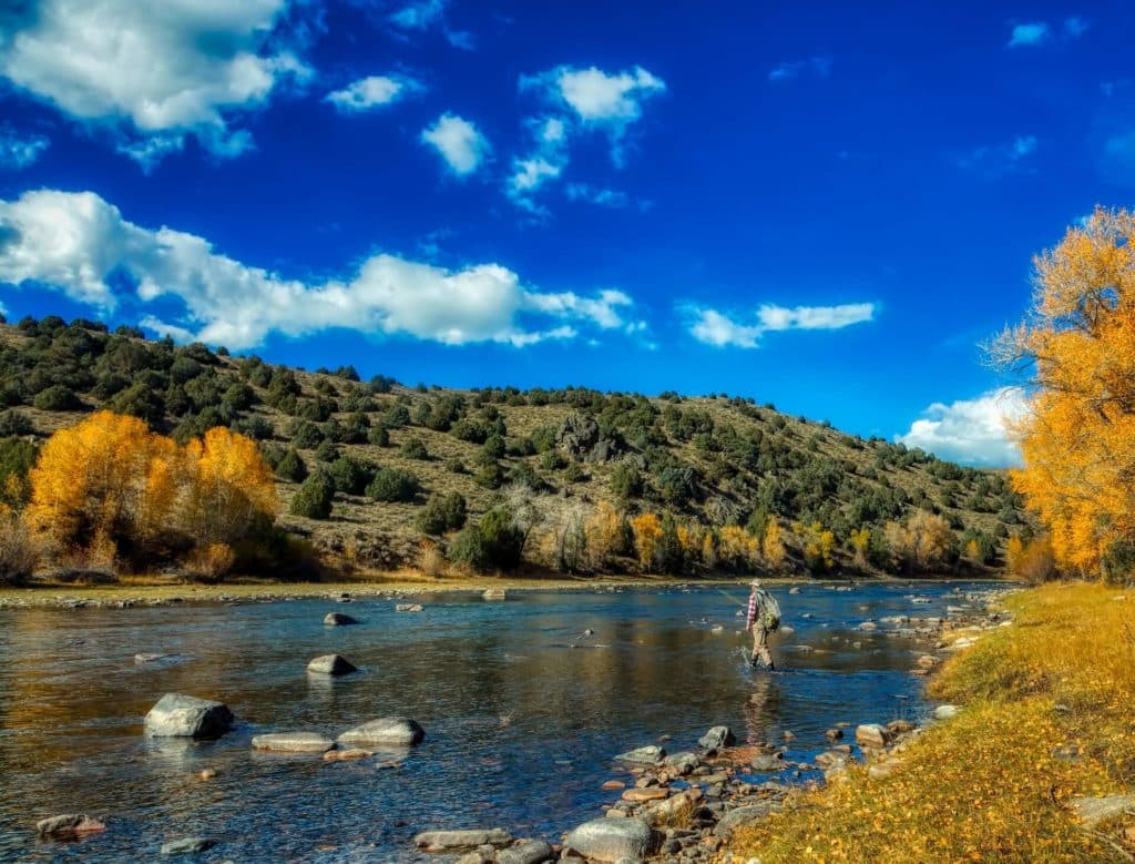 Fishing-in Wyoming