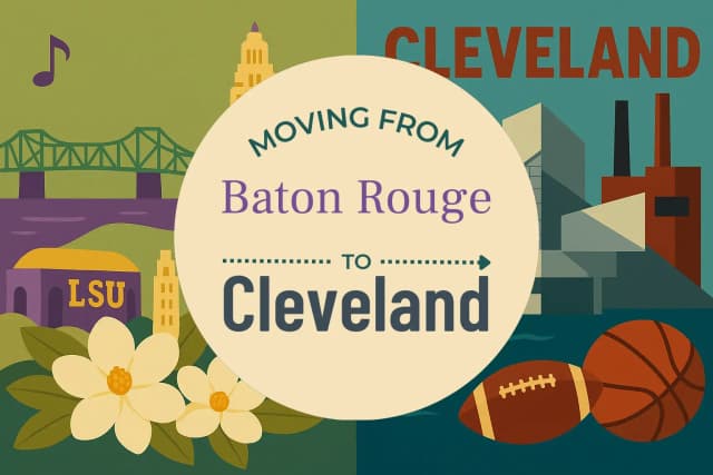 Moving from Baton Rouge to Cleveland