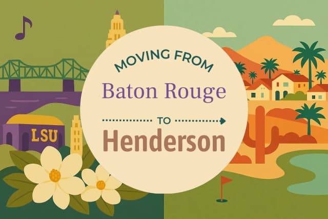 Moving from Baton Rouge to Henderson