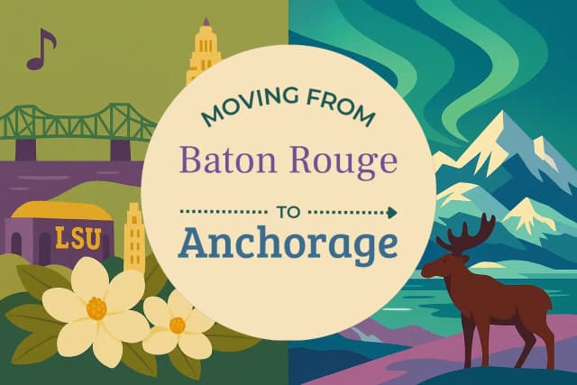 Moving from Baton Rouge to Anchorage