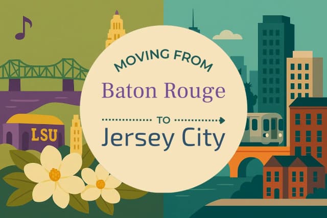 Moving from Baton Rouge to Jersey City