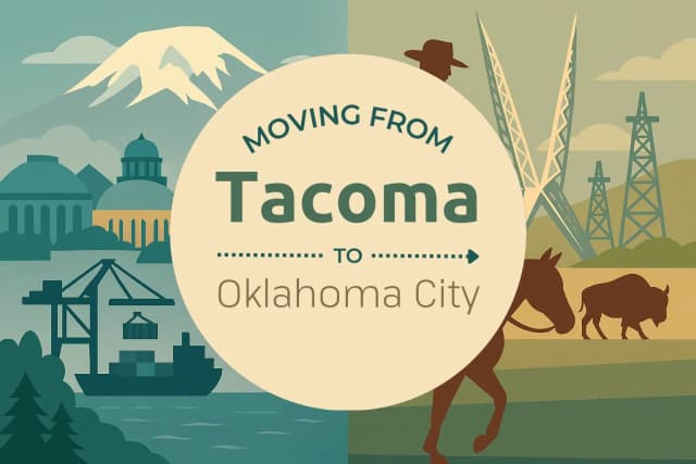 Moving from Tacoma to Oklahoma City