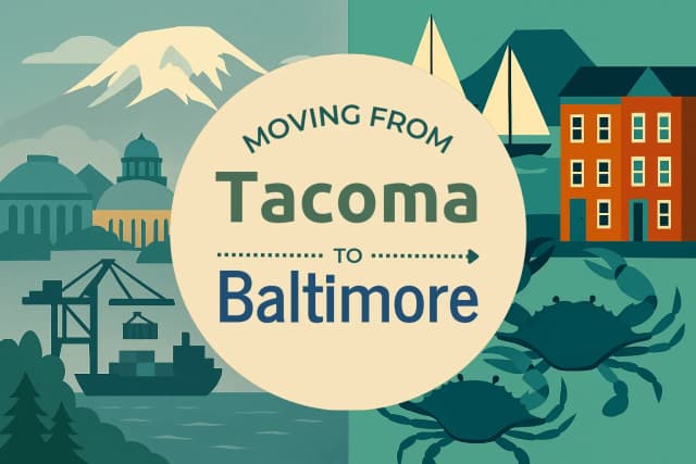 Moving from Tacoma to Baltimore