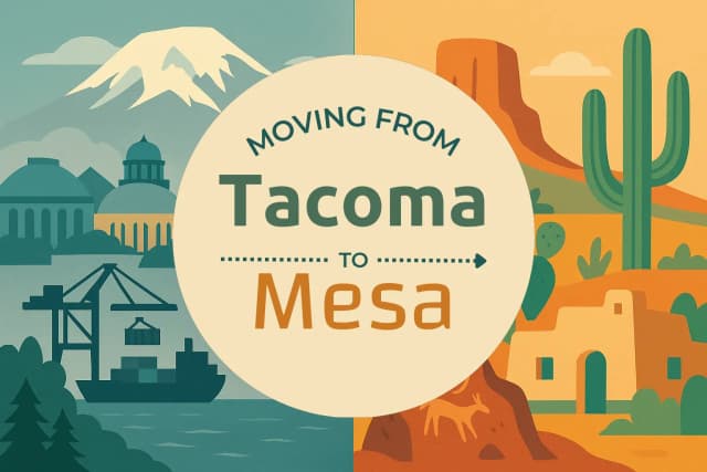 Moving from Tacoma to Mesa