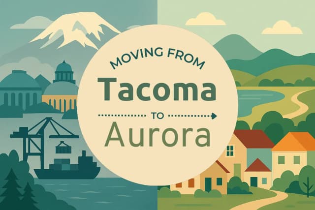 Moving from Tacoma to Aurora