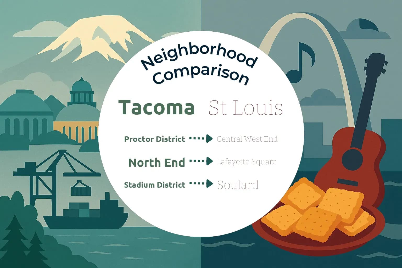 Tacoma vs St. Louis Neighborhood Comparison