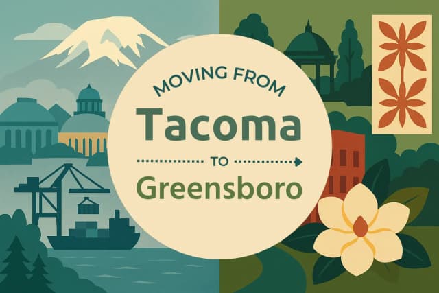 Moving from Tacoma to Greensboro