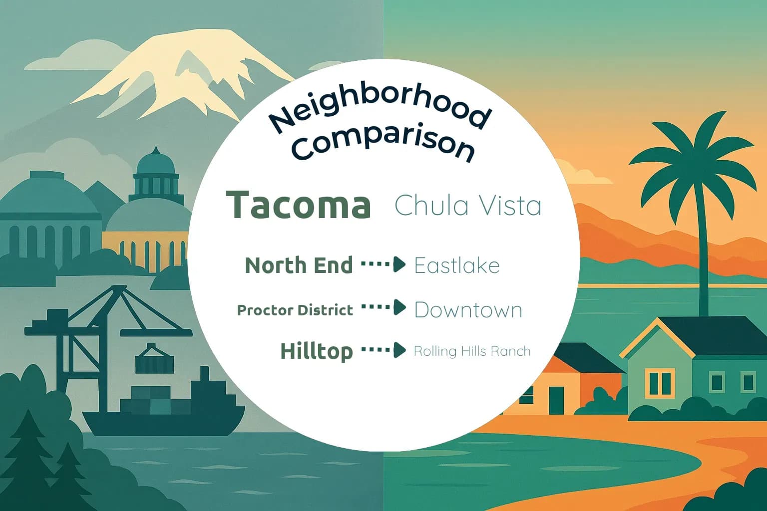 Tacoma vs Chula Vista Neighborhood Comparison