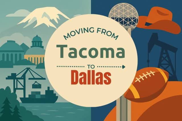 Moving from Tacoma to Dallas