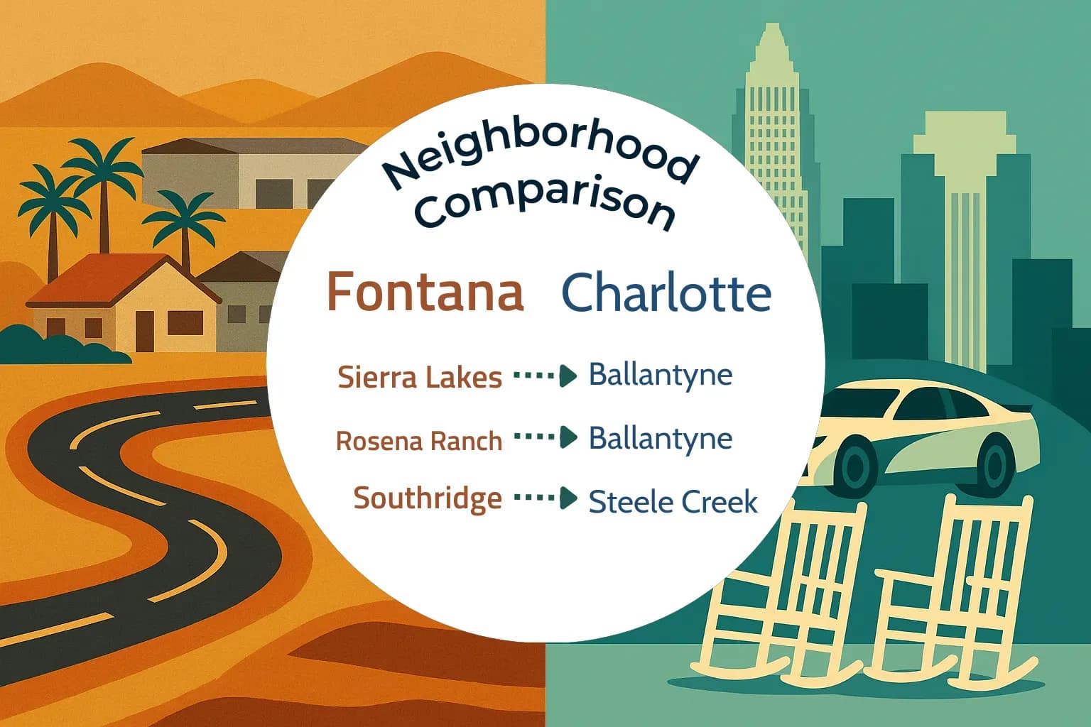 Fontana vs Charlotte Neighborhood Comparison