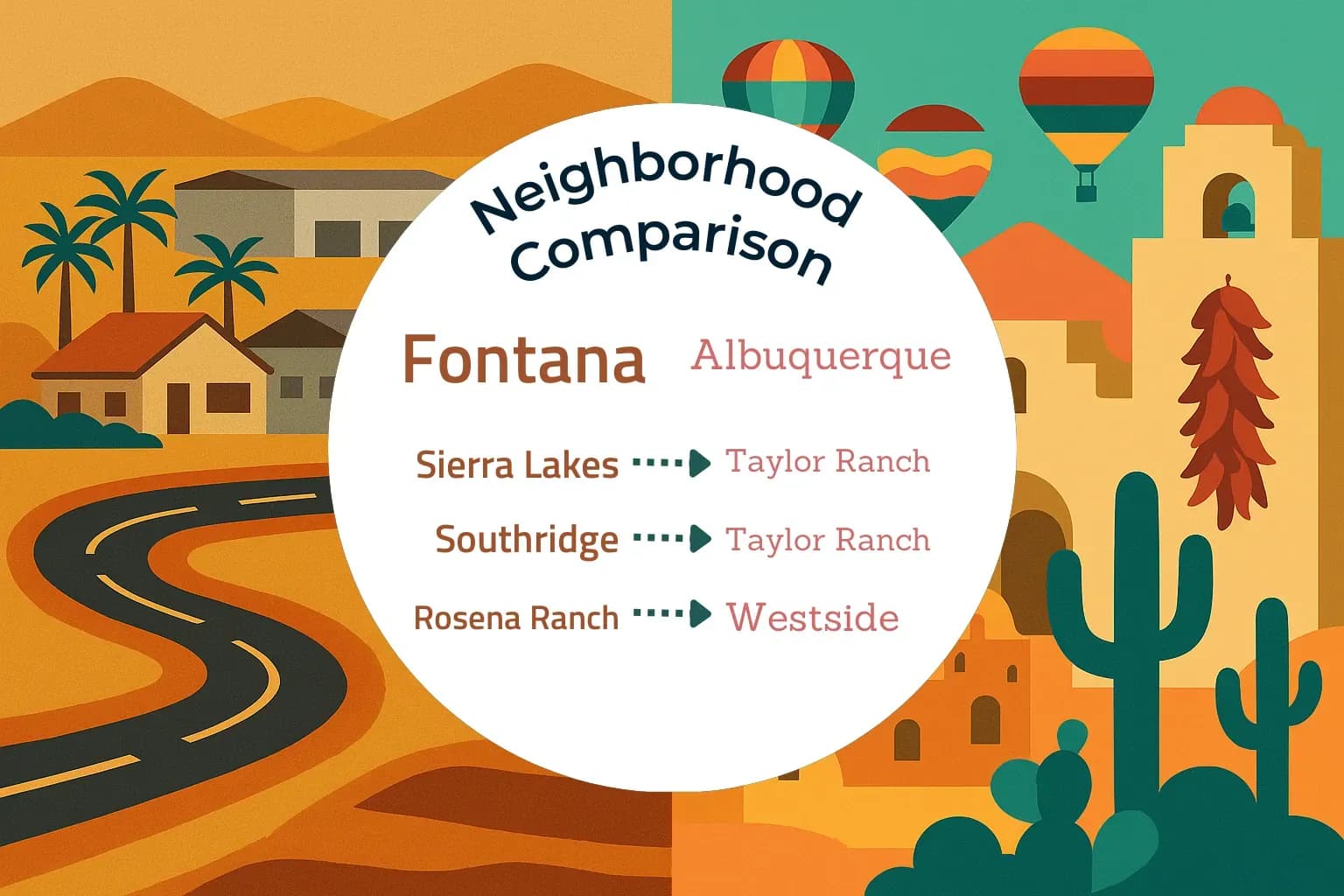 Fontana vs Albuquerque Neighborhood Comparison