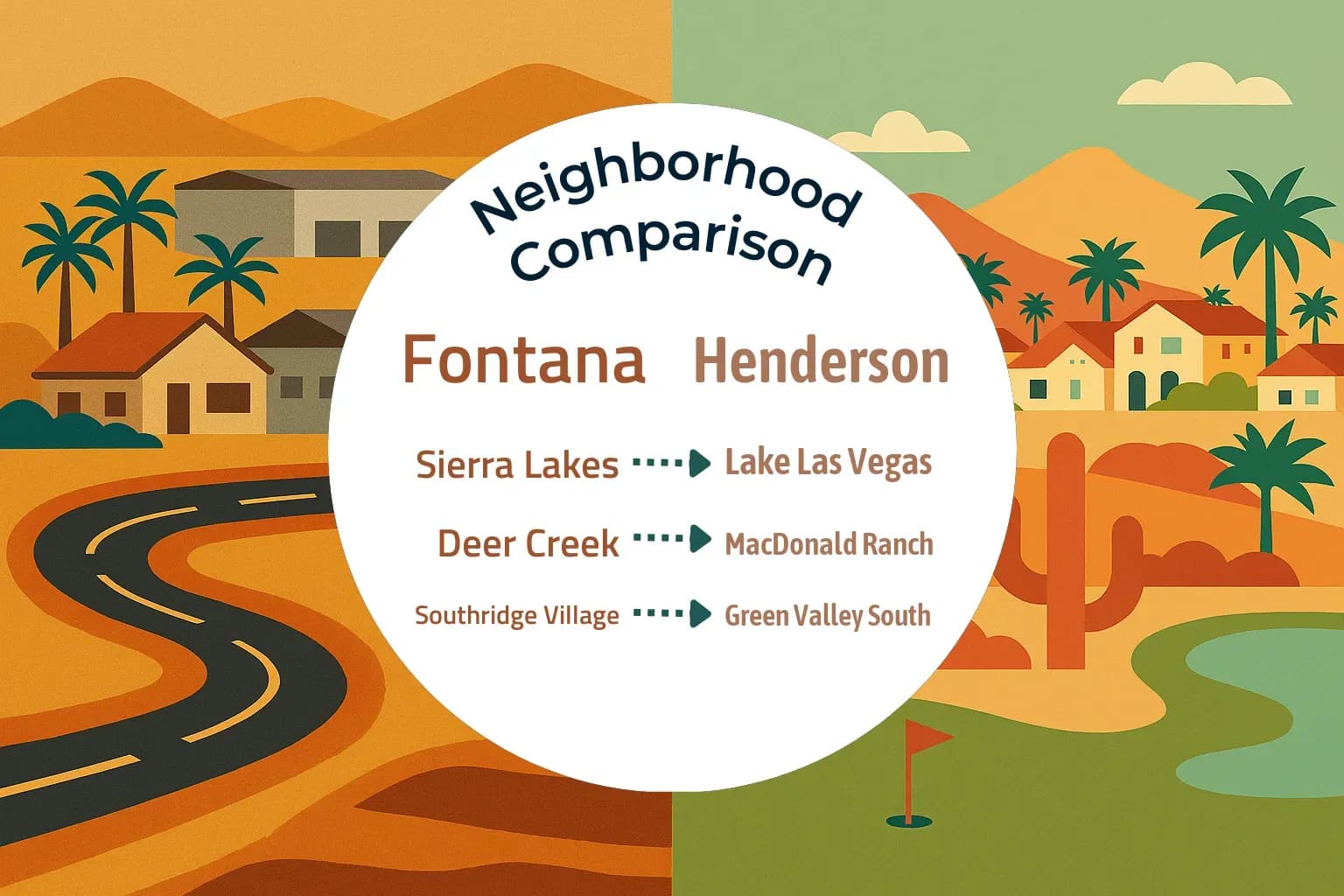 Fontana vs Henderson Neighborhood Comparison