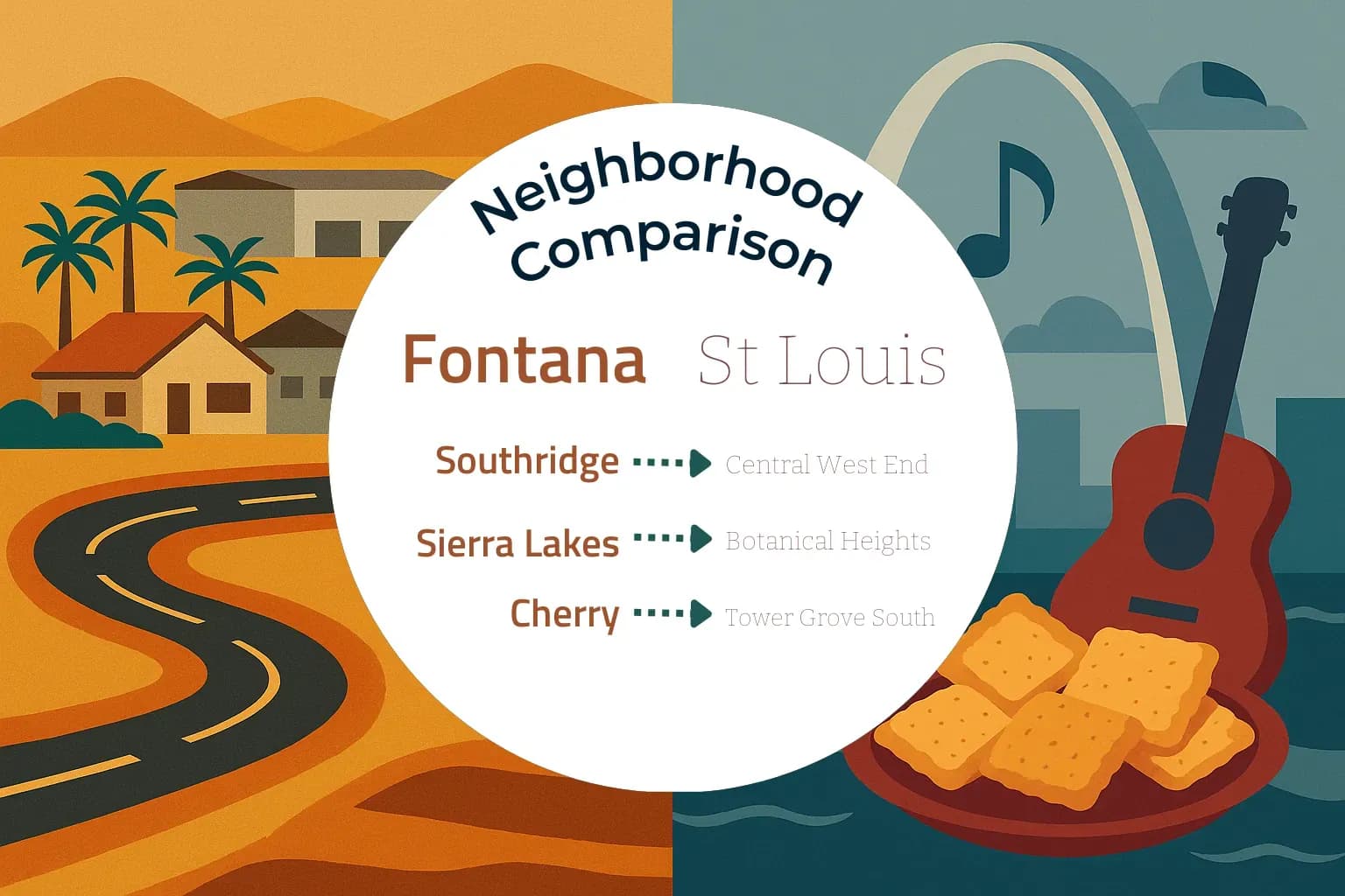 Fontana vs St. Louis Neighborhood Comparison