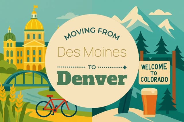 Moving from Des Moines to Denver