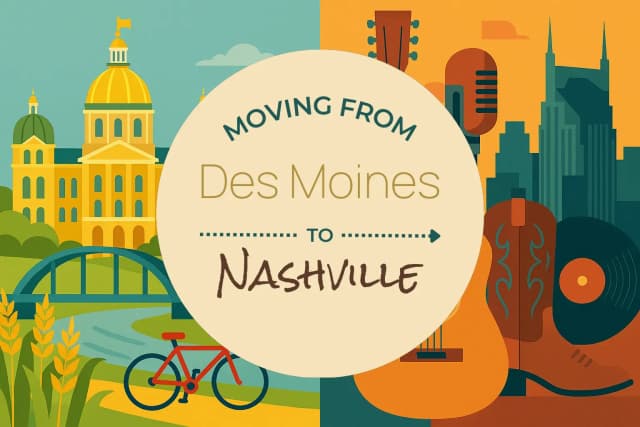 Moving from Des Moines to Nashville