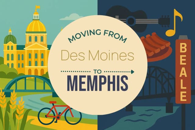 Moving from Des Moines to Memphis