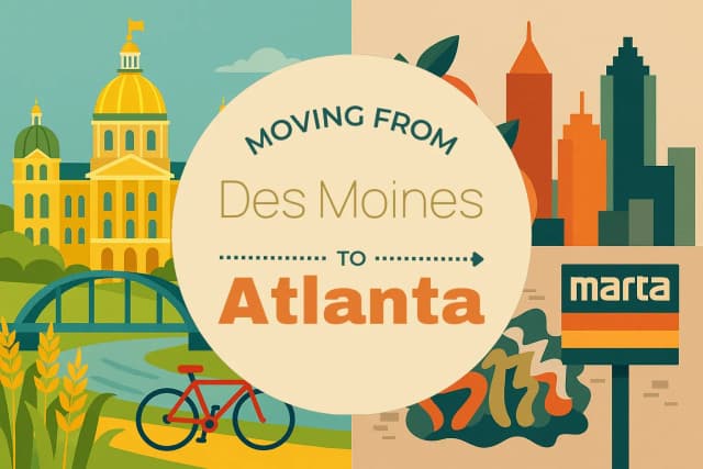 Moving from Des Moines to Atlanta