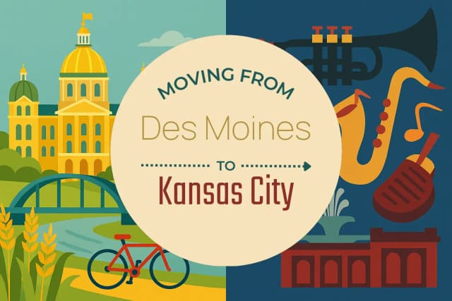 Moving from Des Moines to Kansas City