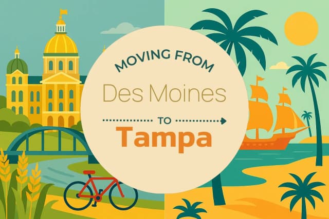 Moving from Des Moines to Tampa
