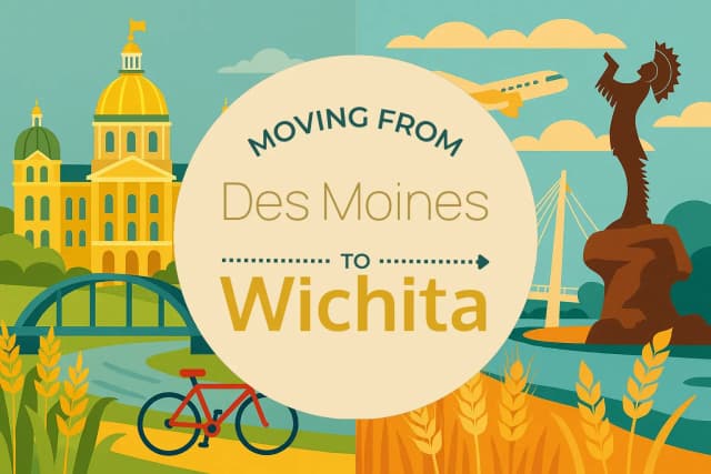 Moving from Des Moines to Wichita