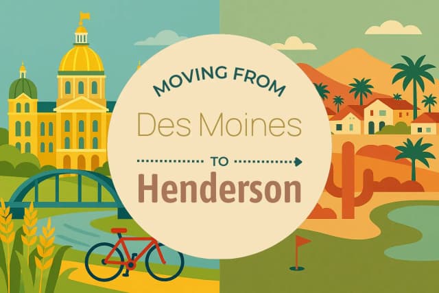 Moving from Des Moines to Henderson