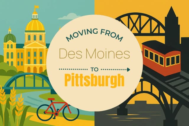 Moving from Des Moines to Pittsburgh