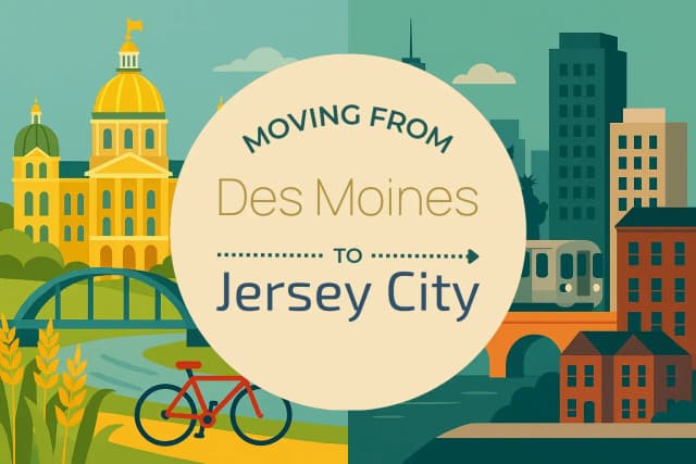 Moving from Des Moines to Jersey City