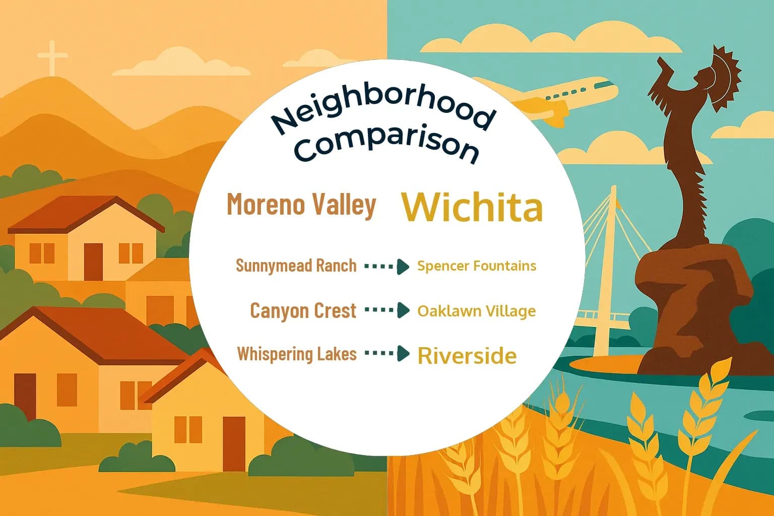 Moreno Valley vs Wichita Neighborhood Comparison