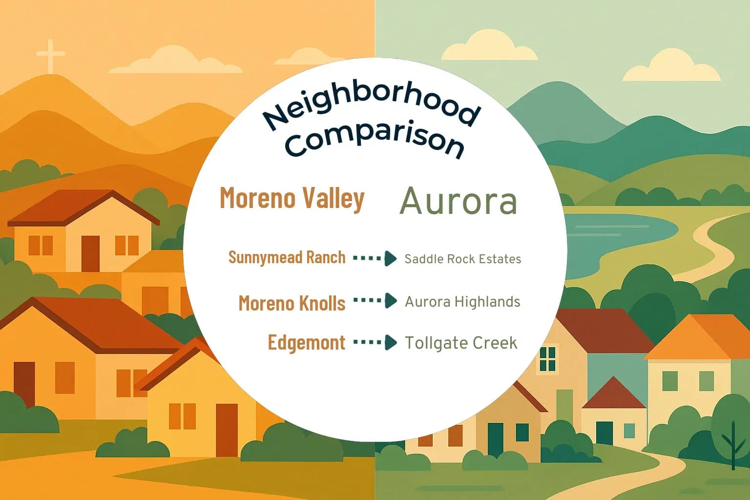 Moreno Valley vs Aurora Neighborhood Comparison