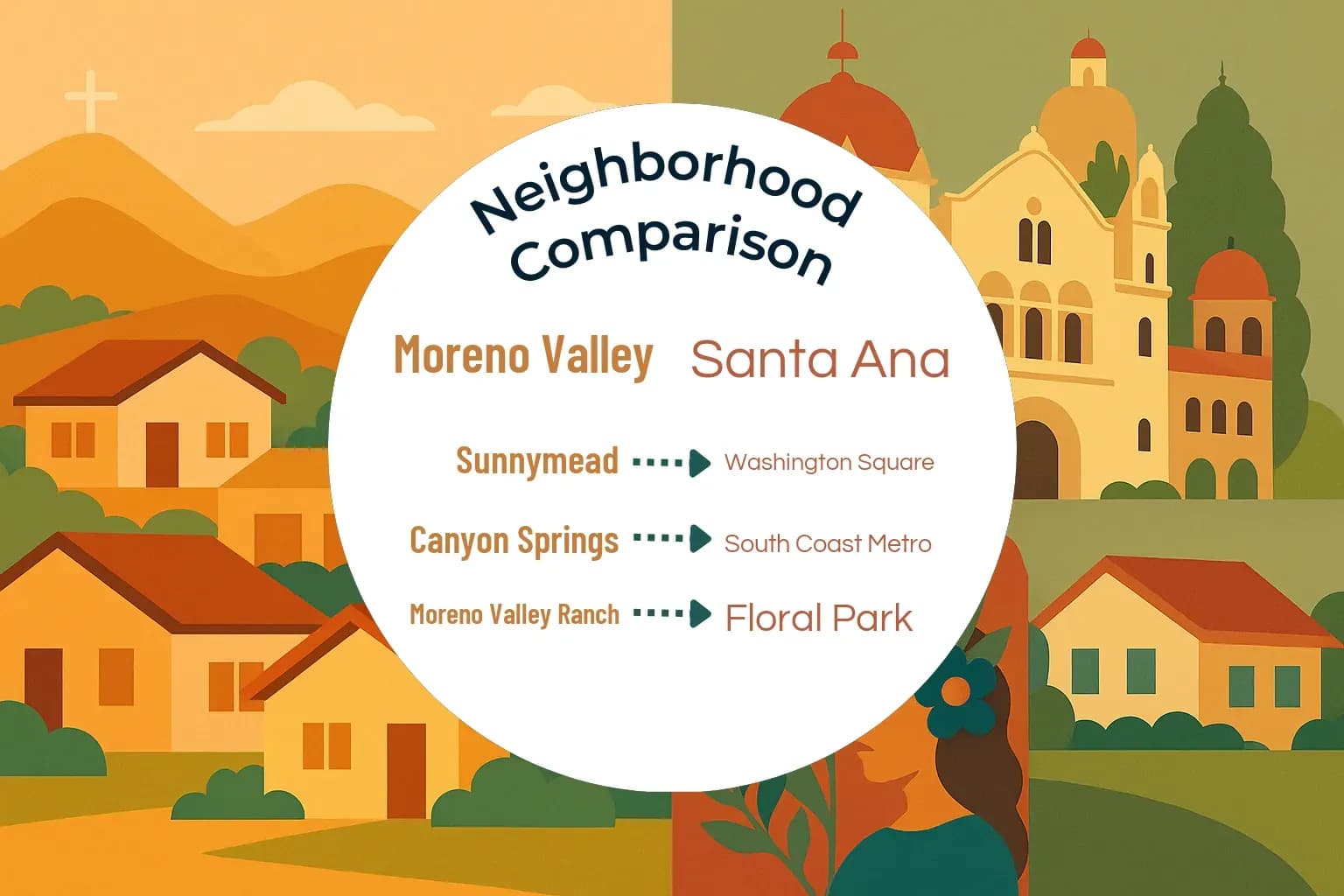 Moreno Valley vs Santa Ana Neighborhood Comparison