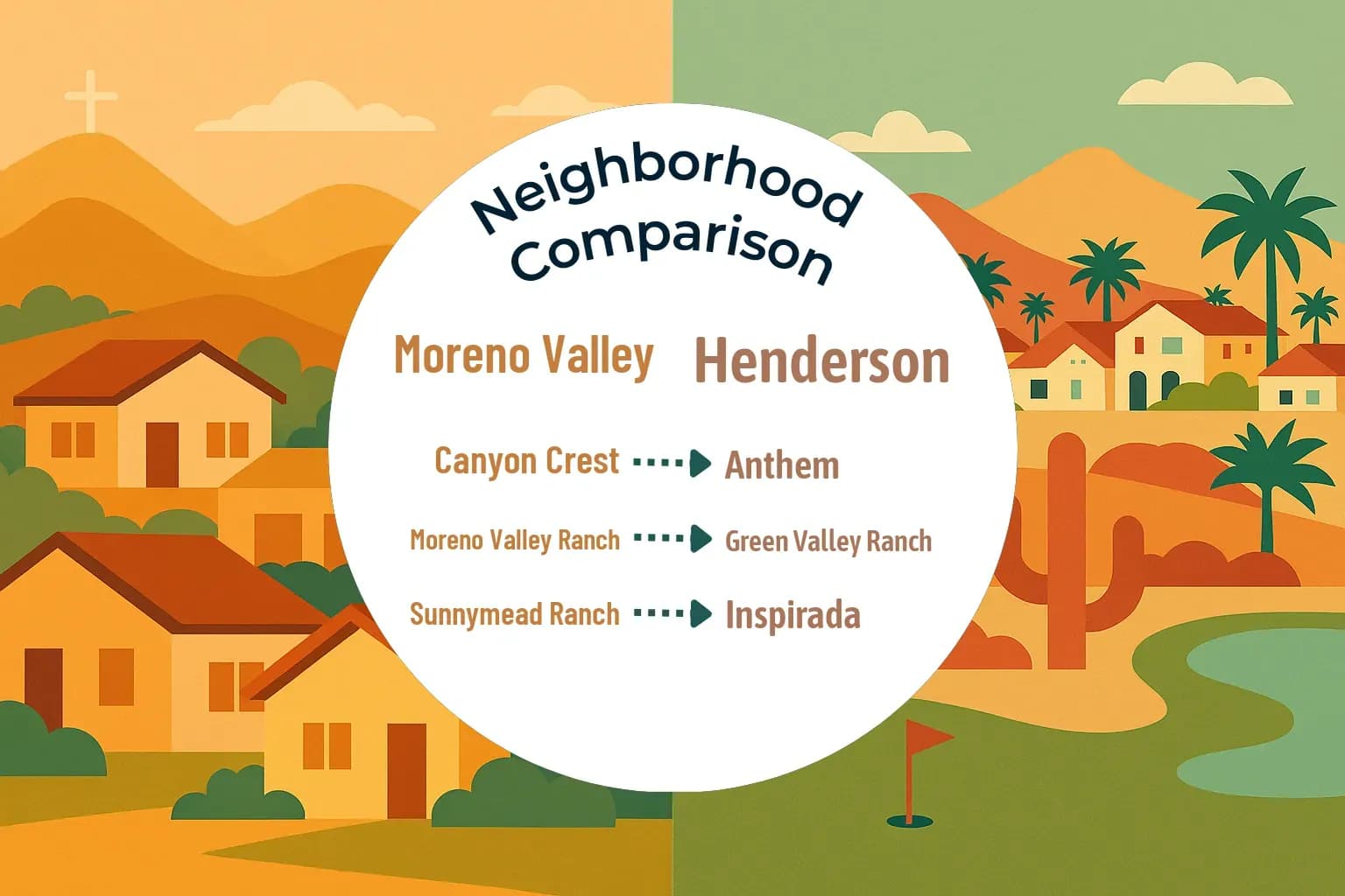 Moreno Valley vs Henderson Neighborhood Comparison