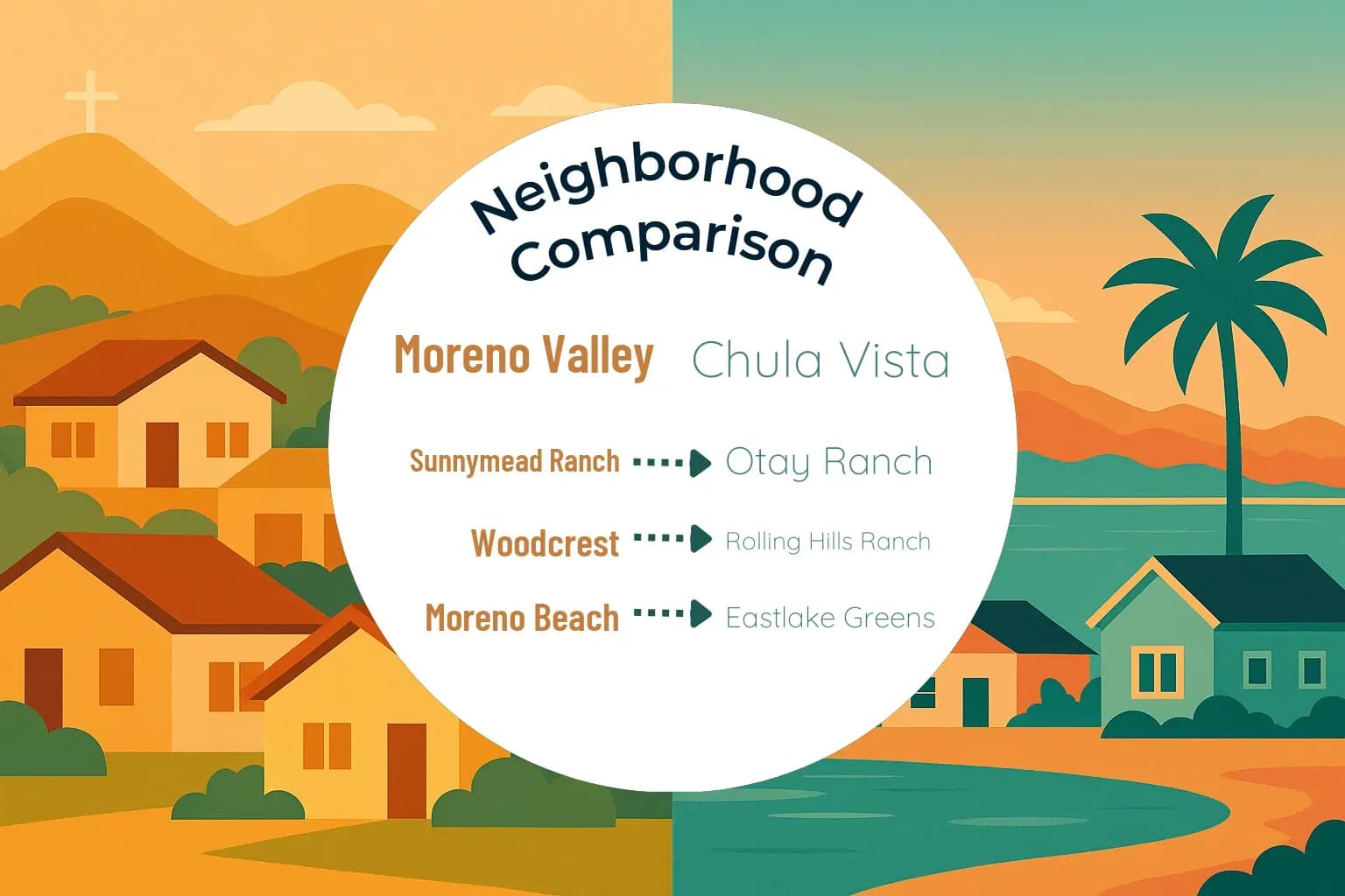 Moreno Valley vs Chula Vista Neighborhood Comparison