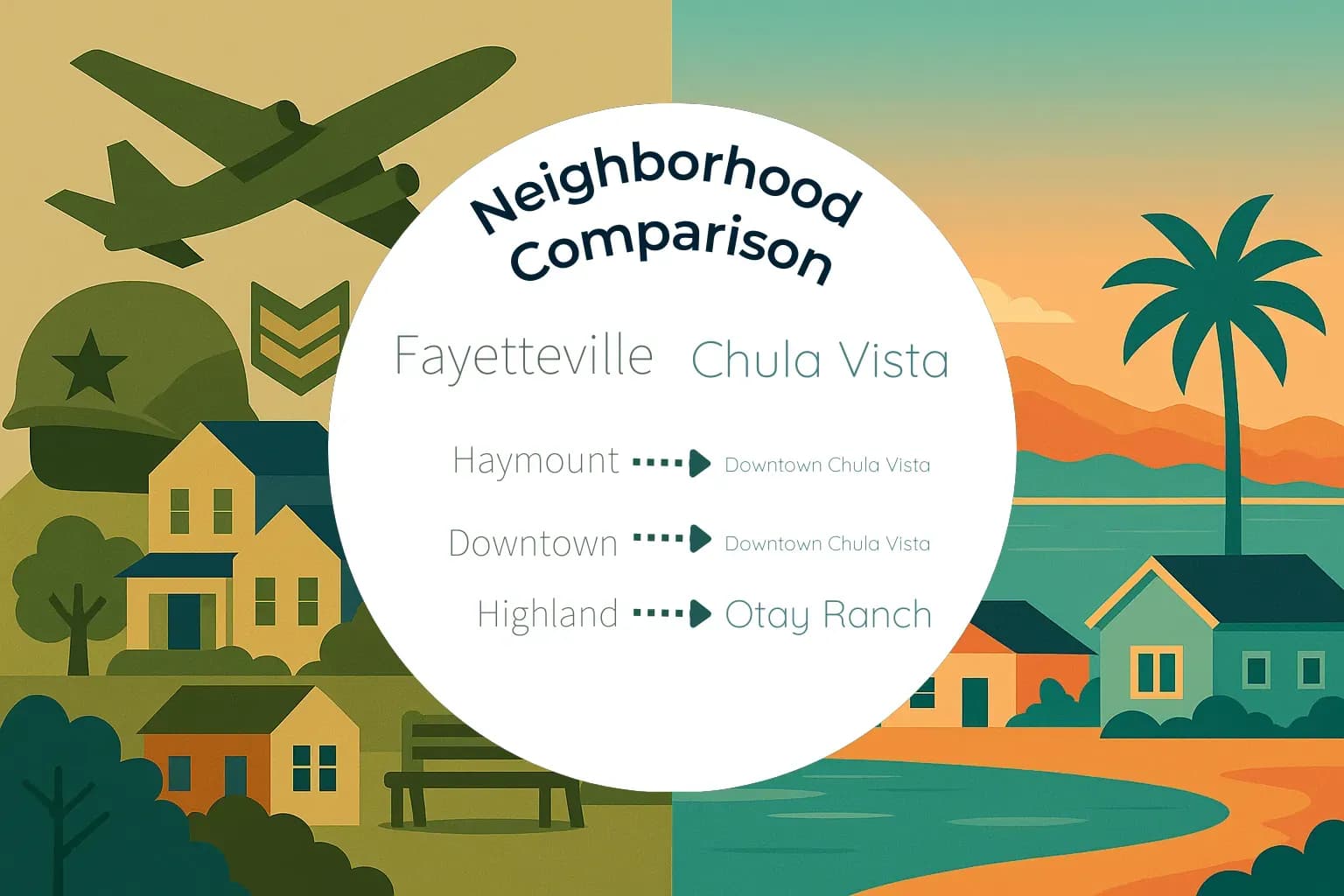 Fayetteville vs Chula Vista Neighborhood Comparison