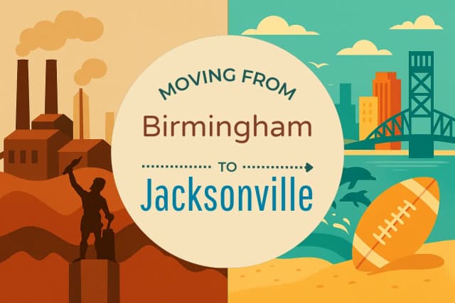 Moving from Birmingham to Jacksonville