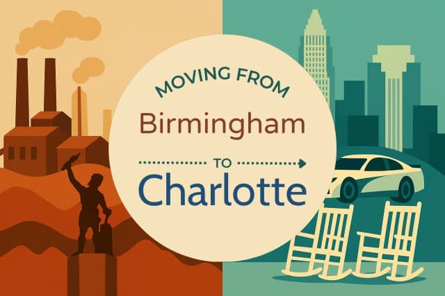 Moving from Birmingham to Charlotte