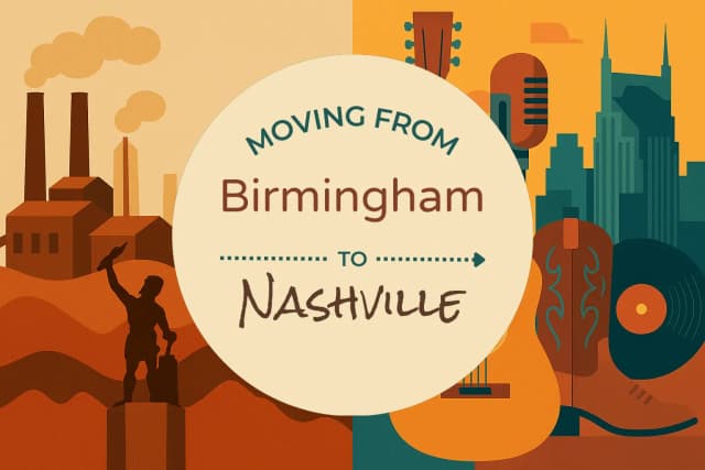 Moving from Birmingham to Nashville