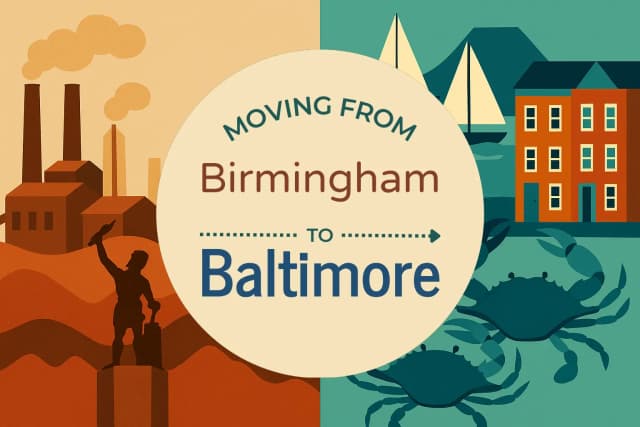 Moving from Birmingham to Baltimore