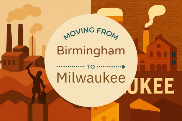 Moving from Birmingham to Milwaukee