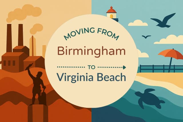 Moving from Birmingham to Virginia Beach