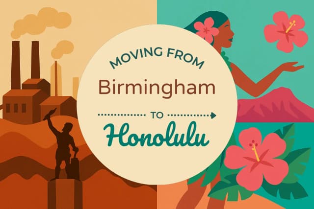 Moving from Birmingham to Honolulu