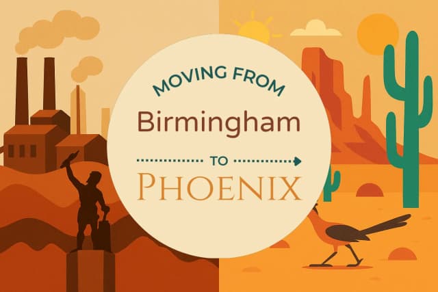 Moving from Birmingham to Phoenix