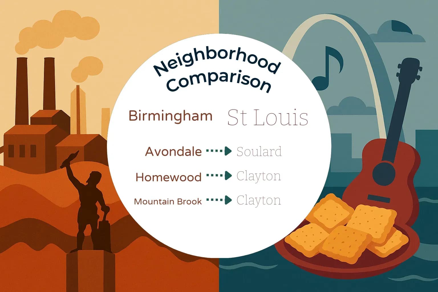 Birmingham vs St. Louis Neighborhood Comparison