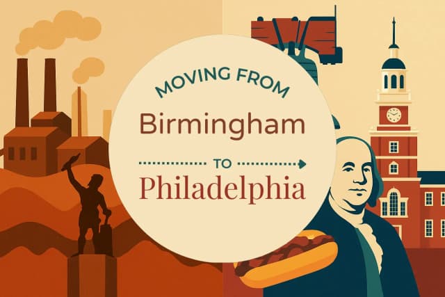 Moving from Birmingham to Philadelphia