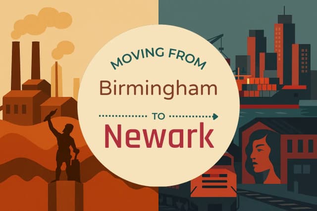 Moving from Birmingham to Newark