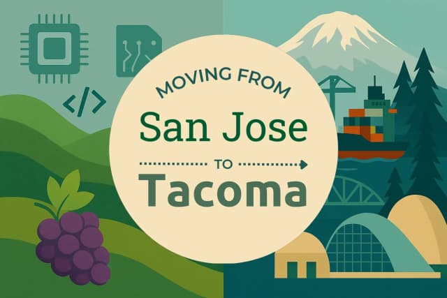 Moving from San Jose to Tacoma