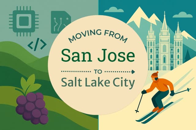 Moving from San Jose to Salt Lake City