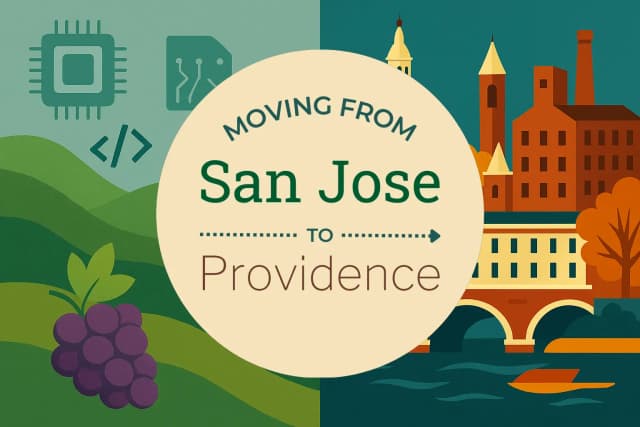 Moving from San Jose to Providence