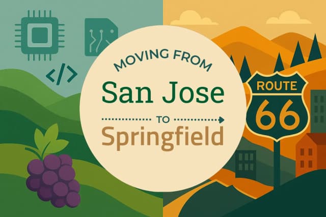 Moving from San Jose to Springfield