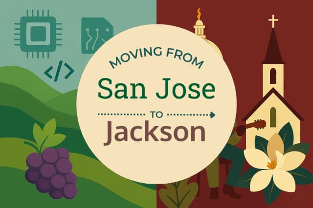Moving from San Jose to Jackson